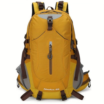 A Spacious And Lightweight Unisex Outdoor Hiking Backpack - a Durable Travel Bag Featuring Adjustable Chest Straps, a Removable Frame, Multiple Pockets, And an Ergonomic Design, Suitable for Outdoor Camping And Business Trips