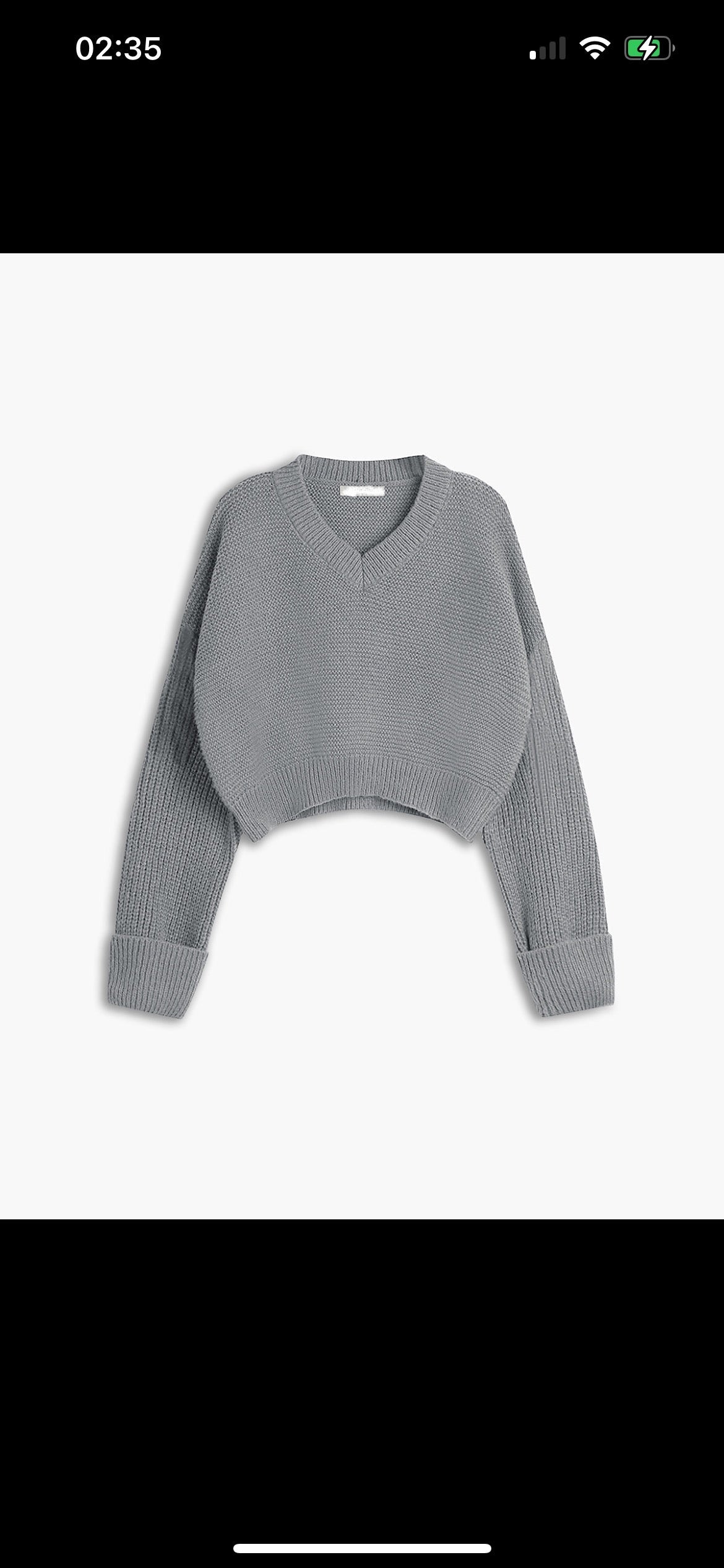 Afslappet V-hals trøje Sweater/Sweater Damer