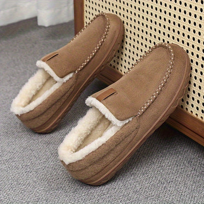 Loafers Slippers Men | Warm - Sheep Wool - Winter - Nice for Home