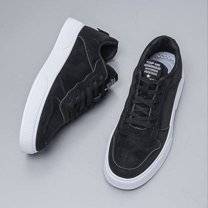 Low Top Mocka Streetwear Sneakers 134 | Casual Low Top Sneakers - Halkfri snörstängning för utomhusaktiviteter - Viktigt