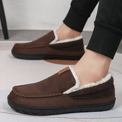 Loafers Slippers Men | Warm - Sheep Wool - Winter - Nice for Home