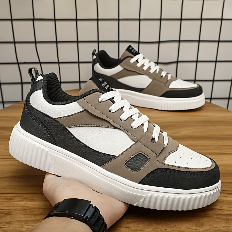 Skate Streetwear Sko Herr 229 | Casual Low Shoes - Halkfri snörning för utomhusaktiviteter - Viktigt