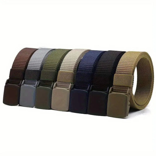 Nylon Canvas Riem Met Snelsluiting - Visconte