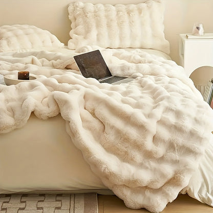 Fleece Blanket | Hypoallergenic & Tear Resistant - Warm & Soft for Couch, Bed or Office