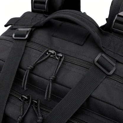 25 L  Men'S Backpack Made of Nylon, Suitable for Outdoor Activities Like Sports, Camping, Hiking, Trekking, Fishing, And Hunting, Available in 25L And 50L Sizes.