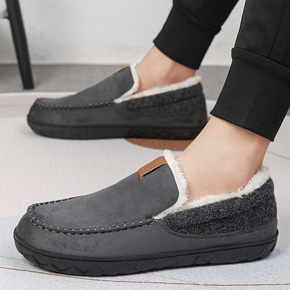 Loafers Slippers Men | Warm - Sheep Wool - Winter - Nice for Home