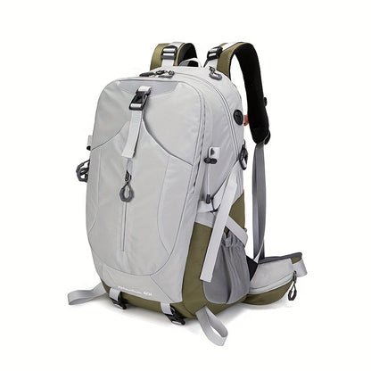 A Spacious And Lightweight Unisex Outdoor Hiking Backpack - a Durable Travel Bag Featuring Adjustable Chest Straps, a Removable Frame, Multiple Pockets, And an Ergonomic Design, Suitable for Outdoor Camping And Business Trips
