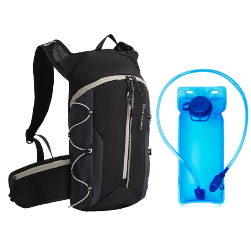 1/2pcs: (Single Backpack) or (Backpack + 2-liter Water Bag), Two Options. A Lightweight Outdoor Water Bag Backpack, Suitable for Running, Hiking, Cycling, Etc. It Features a Mesh Ventilation Design. Marathon Water Bag Backpack.