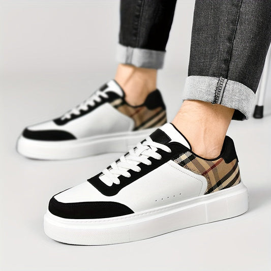 Casual Chic Low Top Sneaker Herr 586 | Bekväm halkfri sko - Slitstark - Perfekt för alla nödvändiga tillfällen