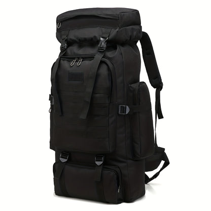 A Two-Part Ensemble, a Backpack for Hiking And Mountaineering