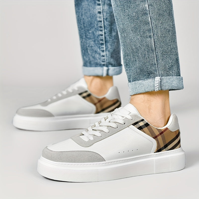 Casual Chic Low Top Sneaker Herr 586 | Bekväm halkfri sko - Slitstark - Perfekt för alla nödvändiga tillfällen