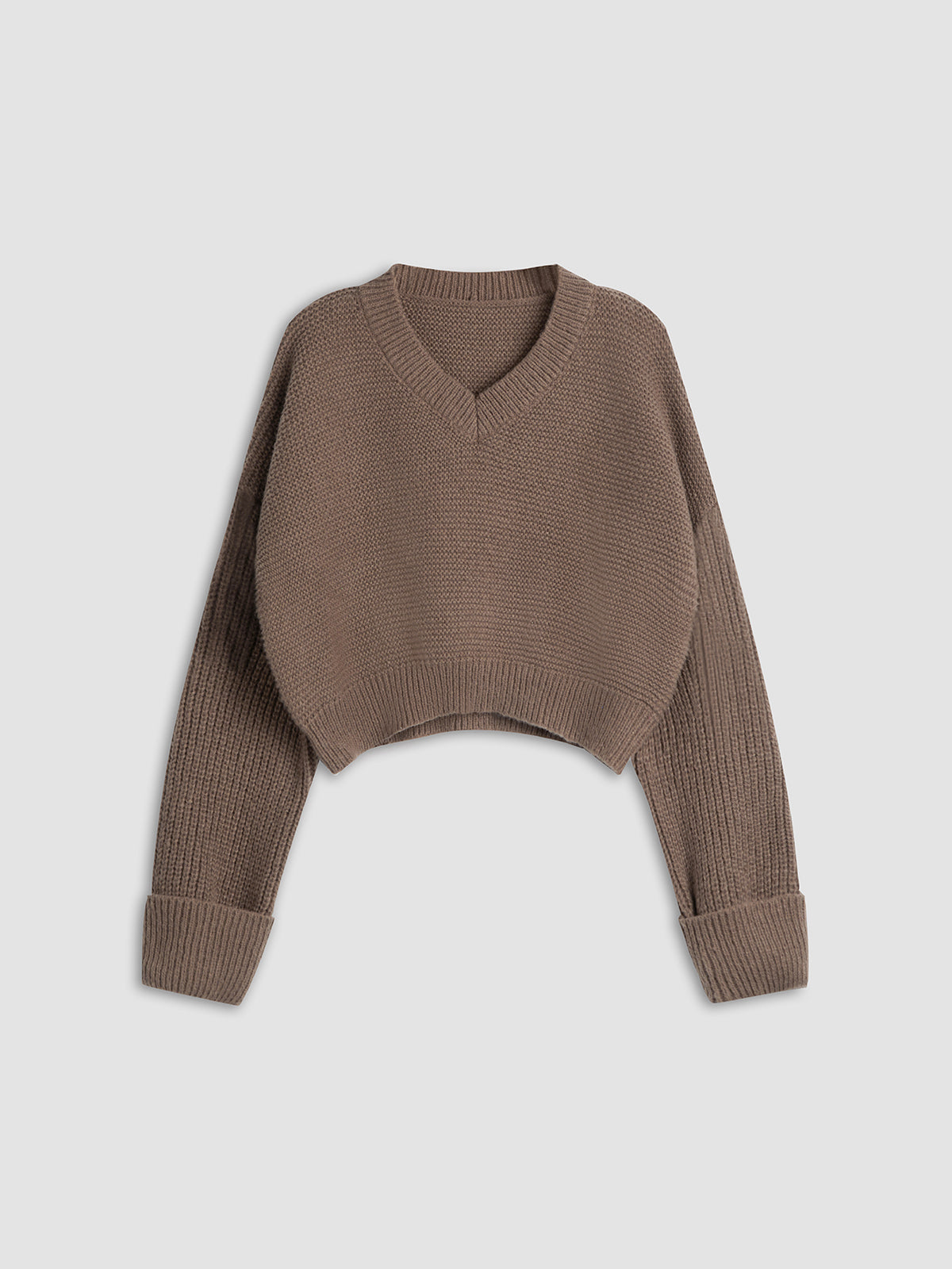 Afslappet V-hals trøje Sweater/Sweater Damer