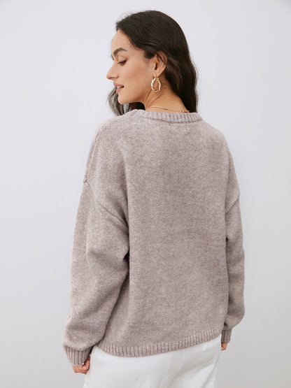 Letvægts Cloud Weather Pullover Sweater/Sweater