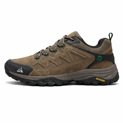 HIKEUP lederen herenschoenen voor heren casual schoenen mode waterdichte winter luxe designer merk werklaarzen man antislip sneakers