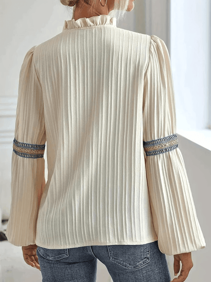 Damesblouse met Textuurdetails - Visconte