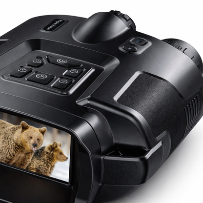 4K Nachtzicht Verrekijker 3 inch Scherm 8X Digitale Zoom Met Tactisch Licht 5000mAh Oplaadbare Infrarood Vision Nachtbril