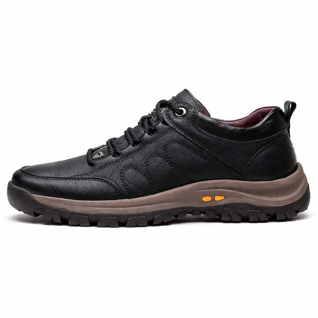 Orthopedische leren schoenen voor heren