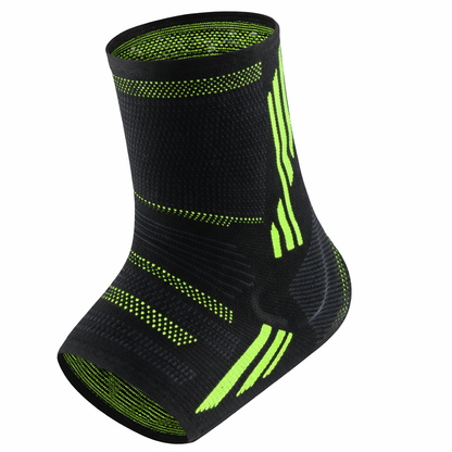 1 stuks enkelcompressiemouw voor dames/heren, enkelbrace met siliconengel, teenloze compressiesok voor verlichting van boog- en hielpijn