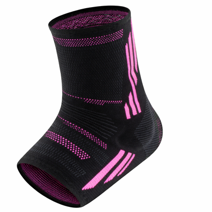 1 stuks enkelcompressiemouw voor dames/heren, enkelbrace met siliconengel, teenloze compressiesok voor verlichting van boog- en hielpijn