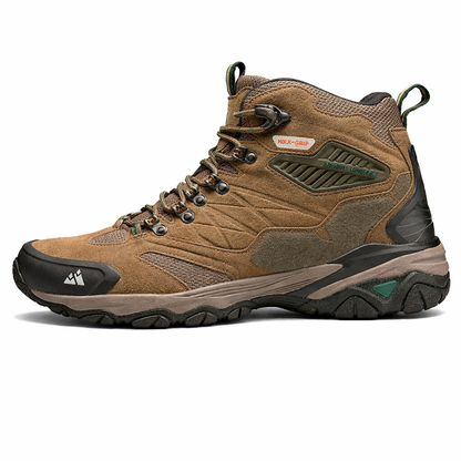 HIKEUP Winterlaars Heren Outdoor Wandelschoenen Suède Hoge Trekking Heren Schoenen Regendicht Tactische Combat Militaire Laarzen
