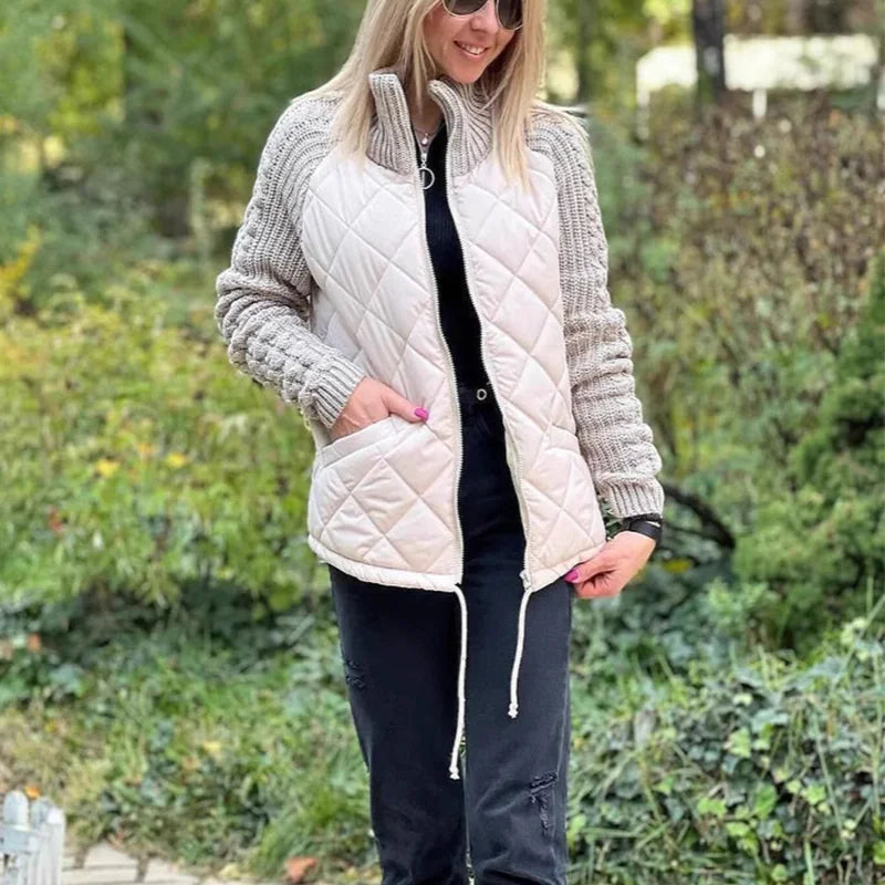 Tilda jacka dam | Modern design med fickor och dragkedja | Polyester | Svart, khaki, grå, blå, grön | S-2XL | Medium tjocklek