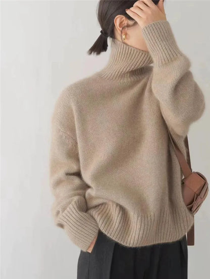 Cashmere sweater-Luftig-Komfortabel-Blød