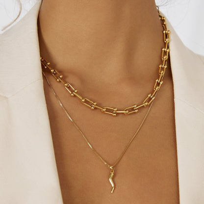 Chili guld halsband