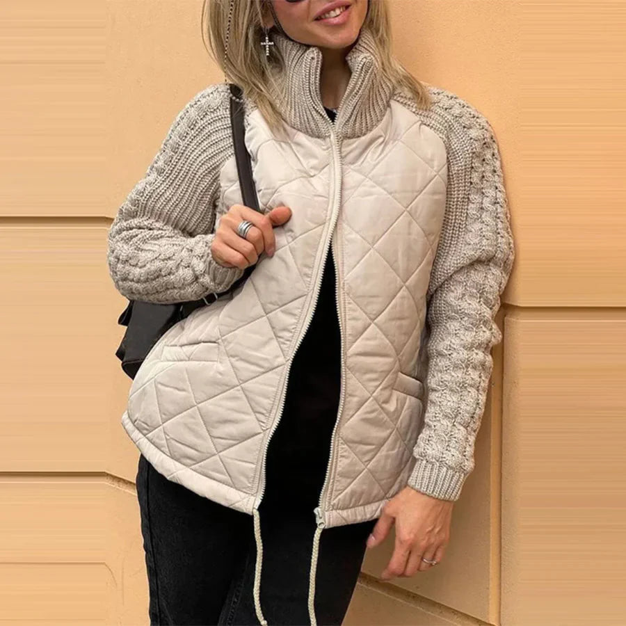 Tilda - Modern jacka med fickor och dragkedja för stiliga dagar