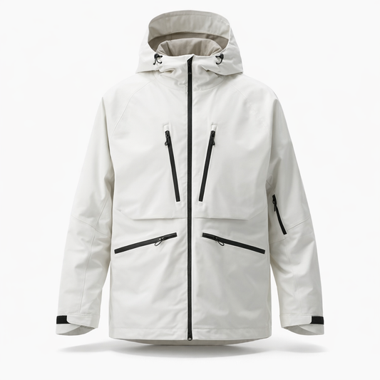 Multifunctional Men Skiing Jacket Winter Insulated Snow Tops Multiple zippers Ski Hoodie Unisex Outdoor Sports Clothes