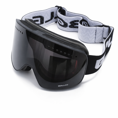 OTG Thickened and Adjustable Strap Ski Goggles with Magnetic Double Layer Lens Skiing Anti-fog Quick Change Lens Snowboard Goggles for Adults Men Women Outdoor Sports Ski Glasses Eyewear can choose extra replacement lens