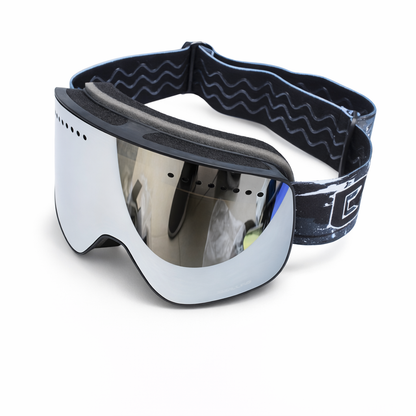 OTG Thickened and Adjustable Strap Ski Goggles with Magnetic Double Layer Lens Skiing Anti-fog Quick Change Lens Snowboard Goggles for Adults Men Women Outdoor Sports Ski Glasses Eyewear can choose extra replacement lens