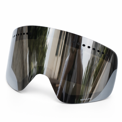 OTG Thickened and Adjustable Strap Ski Goggles with Magnetic Double Layer Lens Skiing Anti-fog Quick Change Lens Snowboard Goggles for Adults Men Women Outdoor Sports Ski Glasses Eyewear can choose extra replacement lens