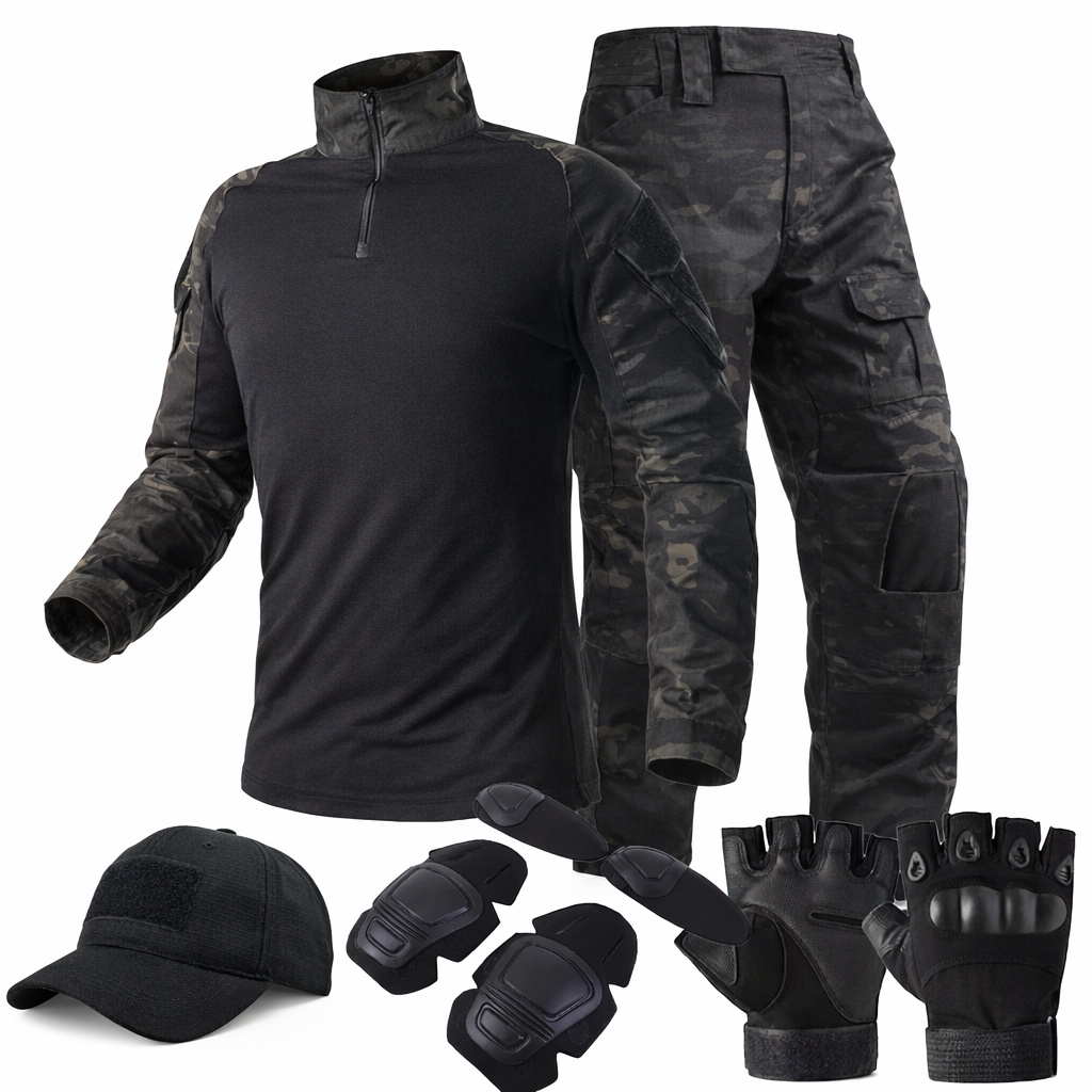 Tactische Uniform Pakken Militaire Outdoor Camouflage Pak Jacht Shirts Broek Vis Training Airsoft Paintball Kleding Sets
