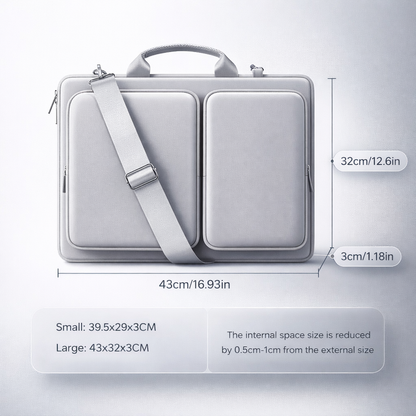 Computer Shoulder Bag for Apple/Dell/ HP Business Trips Simple and Stylish Briefcase