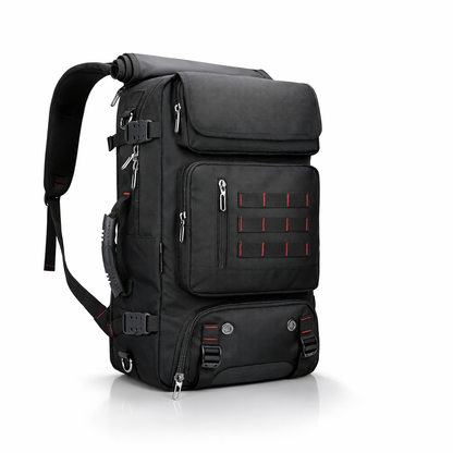 A 2025 Tactical Backpack Designed for Men, Featuring Multifunctional Capabilities And Ample Storage for Outdoor Activities Like Hiking And Mountaineering. This Leisure Tactical Bag Includes a 16-Inch Laptop Compartment And a Separate Pocket for Shoe