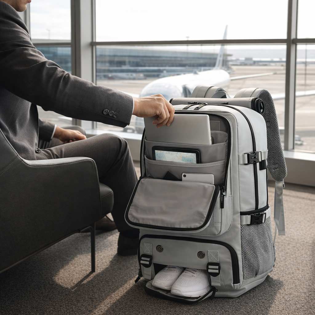New 17.3-inch Double-shoulder Computer Bag, the Multi-functional Large-capacity 35L Hiking Backpack, the Daily Commuting and Outdoor Sports Backpack, the Fashionable and Durable Men's Backpack, and the Excellent Choice for Women's Holiday Gifts