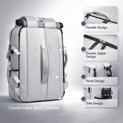 New 17.3-inch Double-shoulder Computer Bag, the Multi-functional Large-capacity 35L Hiking Backpack, the Daily Commuting and Outdoor Sports Backpack, the Fashionable and Durable Men's Backpack, and the Excellent Choice for Women's Holiday Gifts