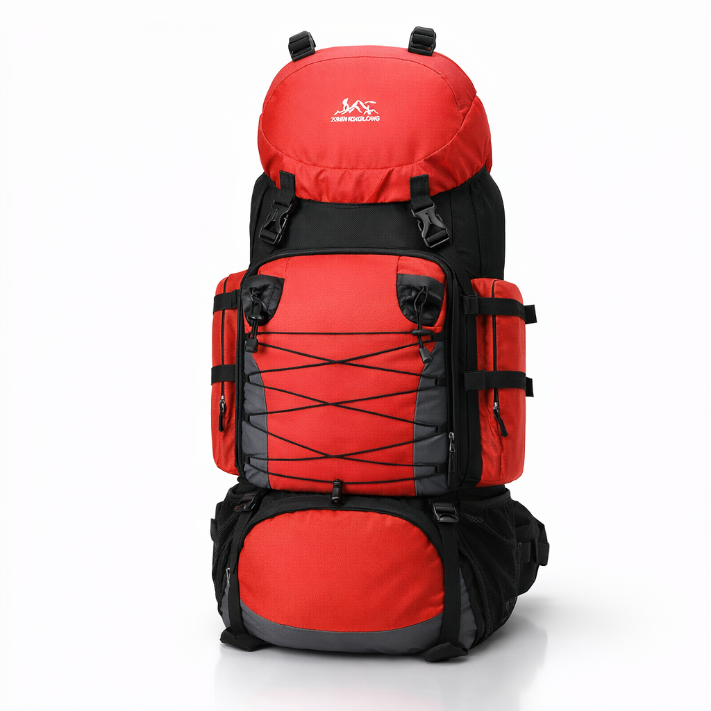 90L Large-capacity Backpack Men's and Women's Travel Backpack Travel Luggage Bag Outdoor Backpack Camping Mountaineering Bag