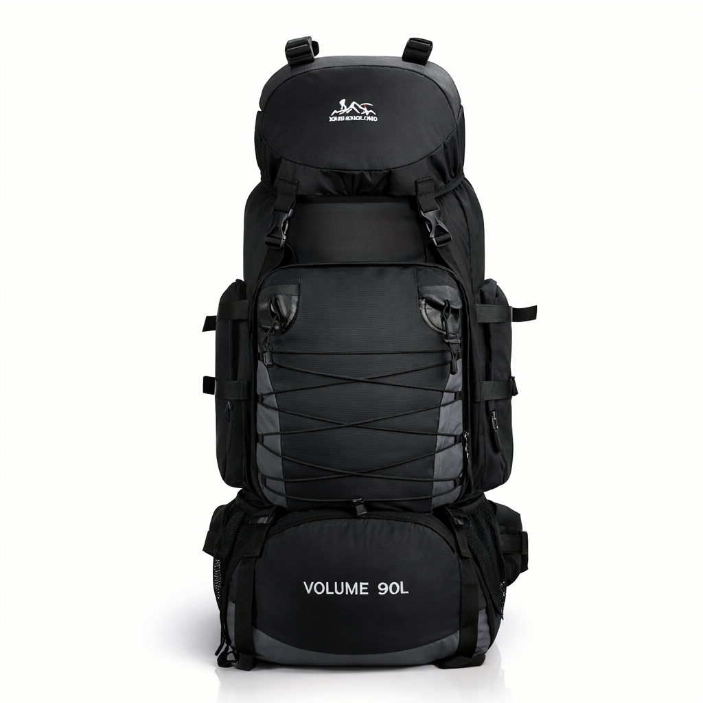 90L Large-capacity Backpack Men's and Women's Travel Backpack Travel Luggage Bag Outdoor Backpack Camping Mountaineering Bag