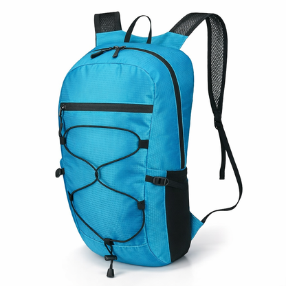 Ultra-Lightweight Foldable Backpack, Compact And Portable Outdoor Sports Backpack, Suitable for Hiking, Cycling, Travel, Business Trips, Commuting, And Fitness, Featuring Shock-Absorbing Breathable Shoulder Straps And Quick Folding for Easy Carrying