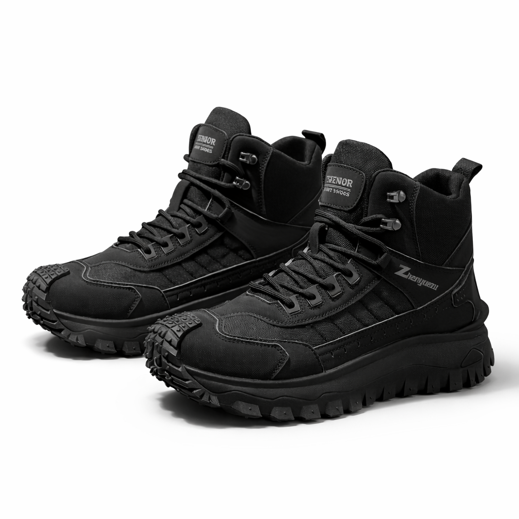 Autumn New High-Top Large Size Sports Hiking Shoes, Comfortable Thick Sole Lightweight Casual Walking Shoes, Suitable for All Seasons Daily Outdoor Sports, Walking And Travel, Hiking, Camping Gear