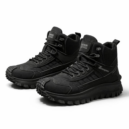 Autumn New High-Top Large Size Sports Hiking Shoes, Comfortable Thick Sole Lightweight Casual Walking Shoes, Suitable for All Seasons Daily Outdoor Sports, Walking And Travel, Hiking, Camping Gear