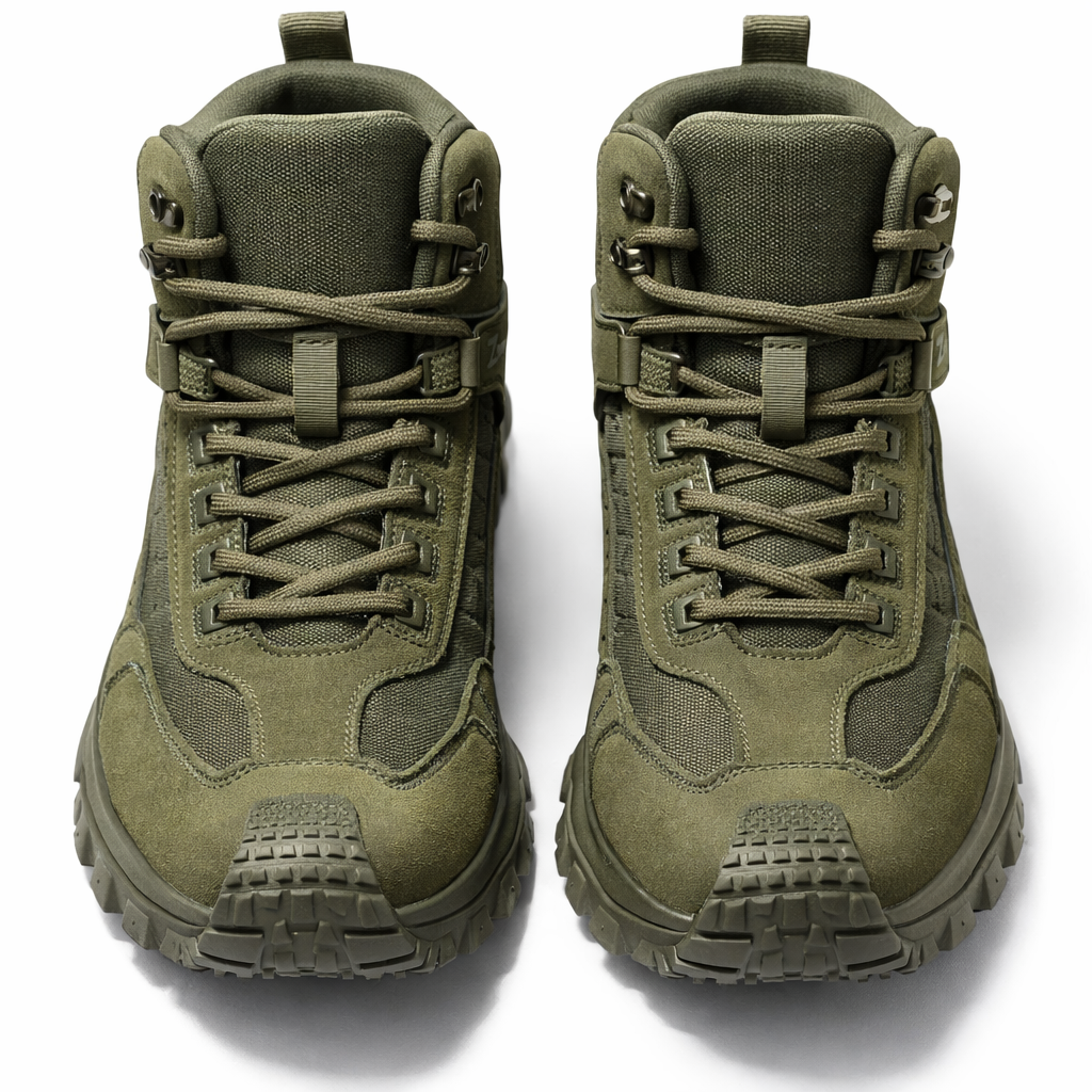 Autumn New High-Top Large Size Sports Hiking Shoes, Comfortable Thick Sole Lightweight Casual Walking Shoes, Suitable for All Seasons Daily Outdoor Sports, Walking And Travel, Hiking, Camping Gear