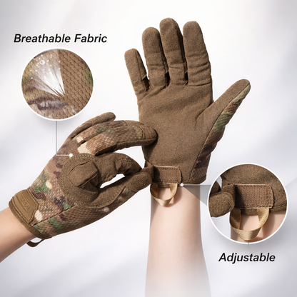Summer Full Finger Touch Screen Cycling Gloves Are Suitable for Outdoor Fishing, Hiking, Cycling, Men And Women Spring, Summer And Autumn, Genuine Microfiber, Exclusively for Europe And America