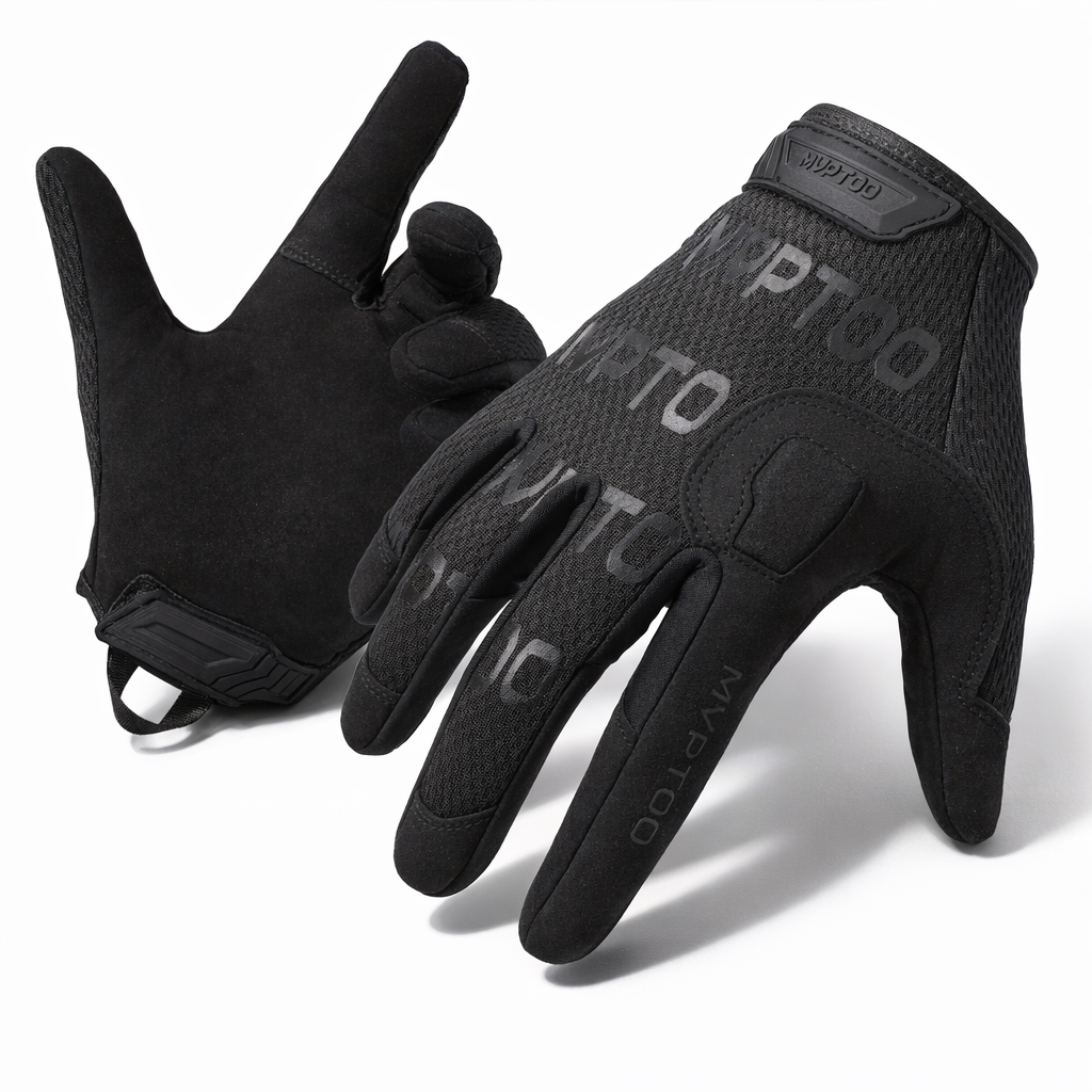 Summer Full Finger Touch Screen Cycling Gloves Are Suitable for Outdoor Fishing, Hiking, Cycling, Men And Women Spring, Summer And Autumn, Genuine Microfiber, Exclusively for Europe And America