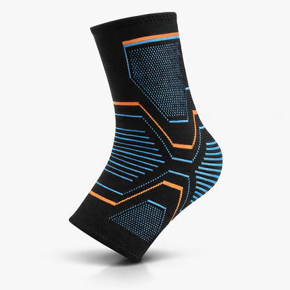 1pc Outdoor Compression Ankle Support | Polyester, Absorption and Pressure for Hiking and Fitness