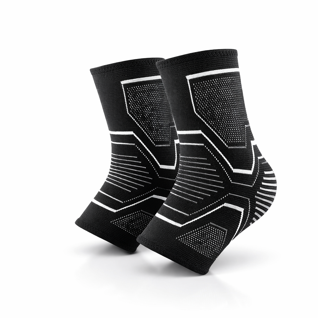 1pc Outdoor Compression Ankle Support | Polyester, Absorption and Pressure for Hiking and Fitness
