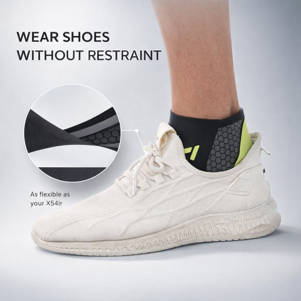 Breathable Fixed Compression Ankle Support Socks for Preventing Ankle Sprains, Suitable for Hiking And Outdoor Cycling.