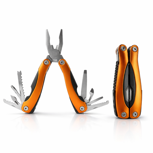 RALERA Multi-Function Pliers, Portable Needle-Nose Pliers with Mini Saw, Bottle Opener, and Fish Scale Scraper, a Great Tool for Outdoor Camping, an Ideal Gift for Men Suitable for Fishing, Hiking, and Outdoor Activities