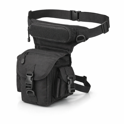 Men's Waist Bag Tactical Drop Leg Pouch Bag Type B Cross Over Leg Rig Outdoor Bike Cycling Hiking Thigh Bag